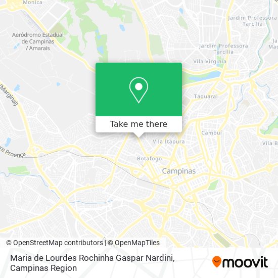 Maria de Lourdes Rochinha Gaspar Nardini map