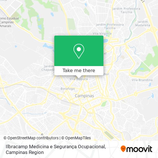 Ilbracamp Medicina e Segurança Ocupacional map