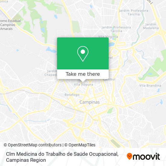 Clm Medicina do Trabalho de Saúde Ocupacional map