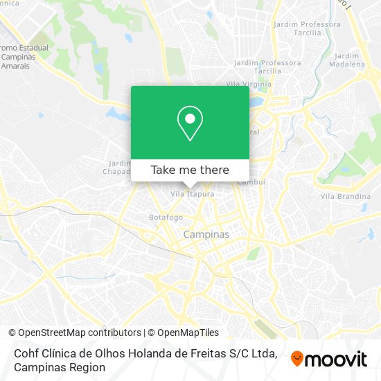 Cohf Clínica de Olhos Holanda de Freitas S / C Ltda map