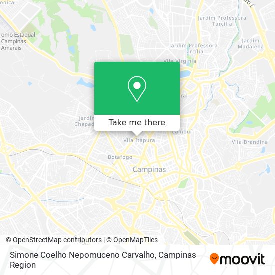 Mapa Simone Coelho Nepomuceno Carvalho