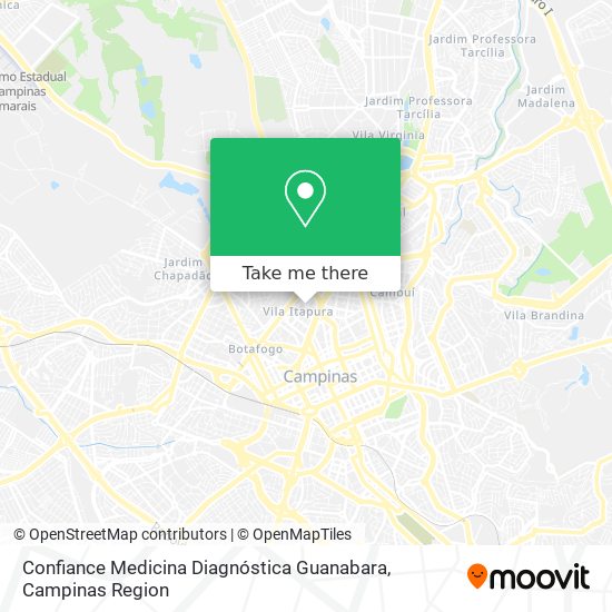 Confiance Medicina Diagnóstica Guanabara map