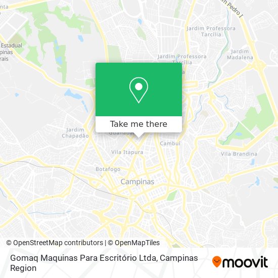 Gomaq Maquinas Para Escritório Ltda map