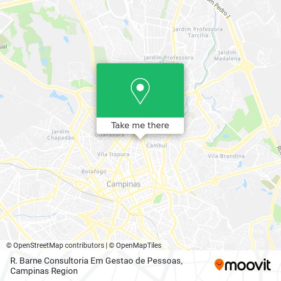 R. Barne Consultoria Em Gestao de Pessoas map