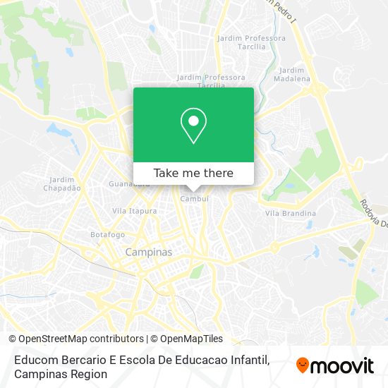 Mapa Educom Bercario E Escola De Educacao Infantil