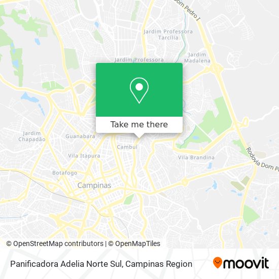 Panificadora Adelia Norte Sul map