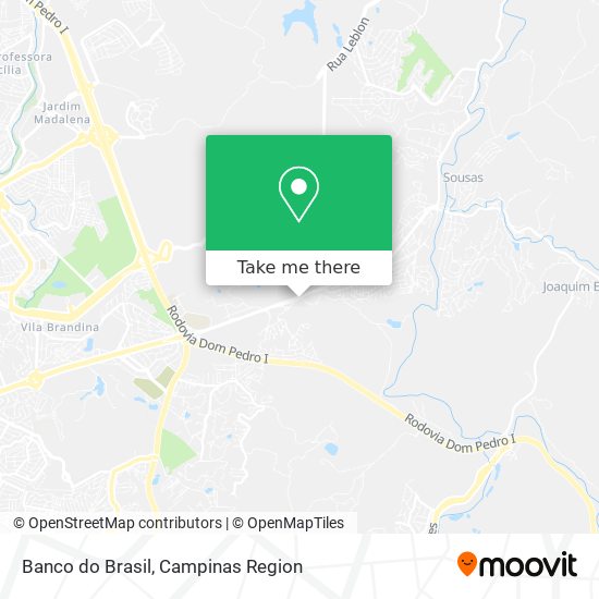 Mapa Banco do Brasil