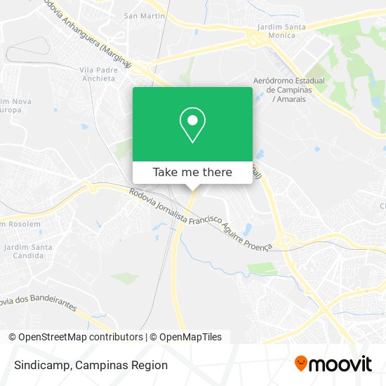 Mapa Sindicamp