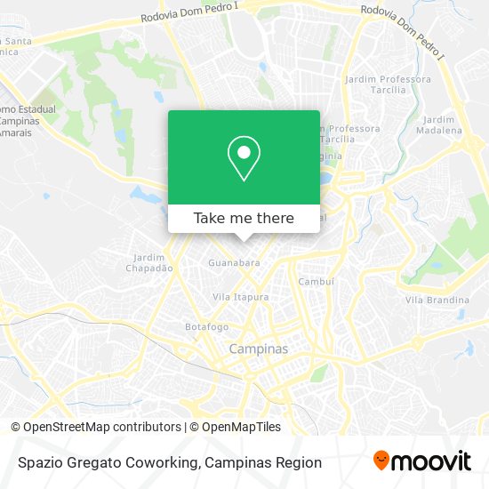 Mapa Spazio Gregato Coworking