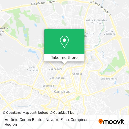 Antônio Carlos Bastos Navarro Filho map