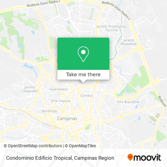 Condominio Edificio Tropical map