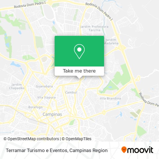 Terramar Turismo e Eventos map