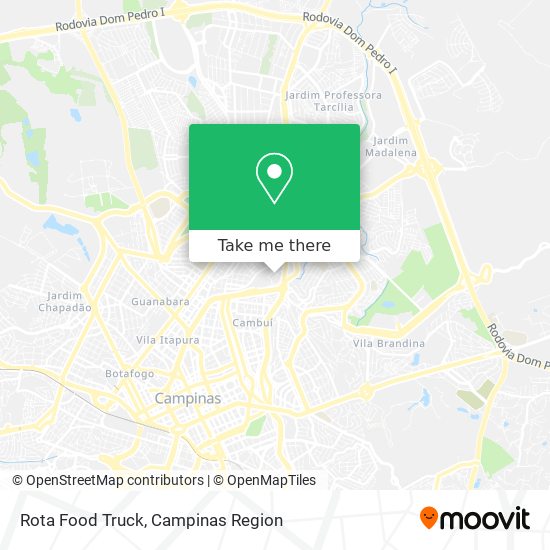 Rota Food Truck map