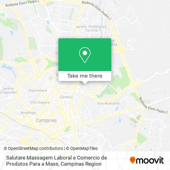 Salutare Massagem Laboral e Comercio de Produtos Para a Mass map