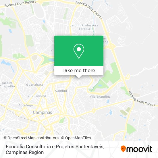 Ecosofia Consultoria e Projetos Sustentaveis map