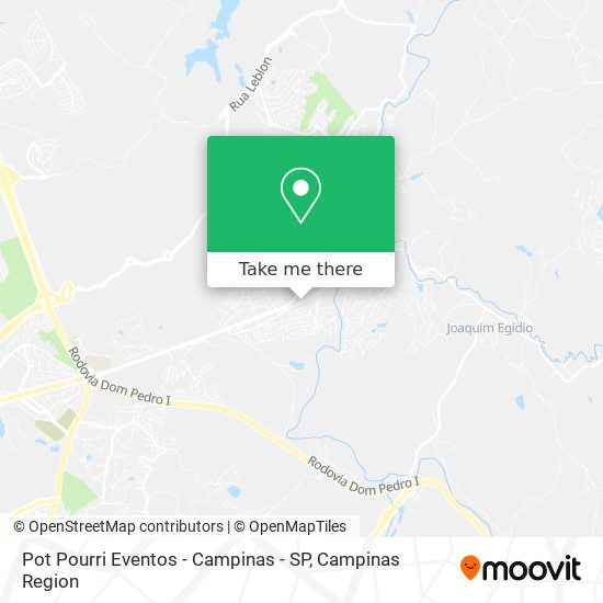 Pot Pourri Eventos - Campinas - SP map