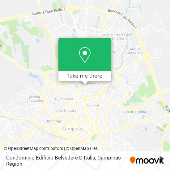 Condomínio Edifício Belvedere D Itália map