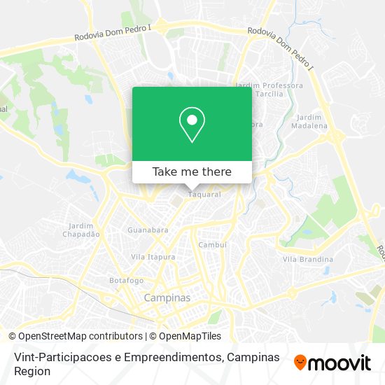 Vint-Participacoes e Empreendimentos map