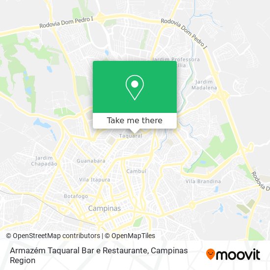 Armazém Taquaral Bar e Restaurante map