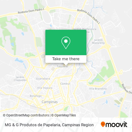 MG & G Produtos de Papelaria map