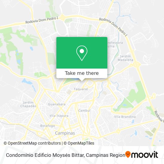 Condomínio Edificio Moysés Bittar map