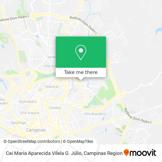 Cei Maria Aparecida Vilela G. Júlio map