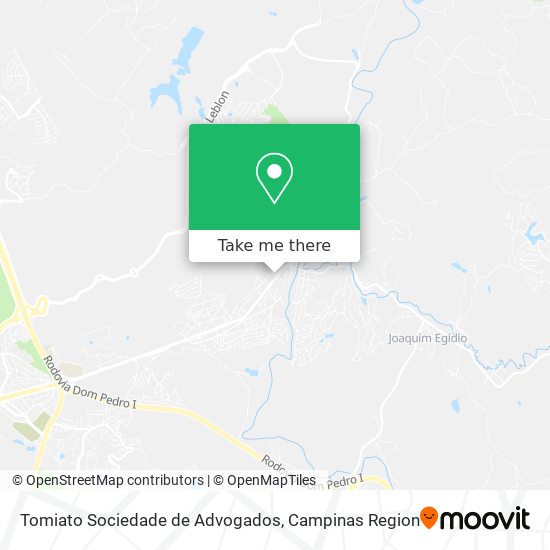Tomiato Sociedade de Advogados map
