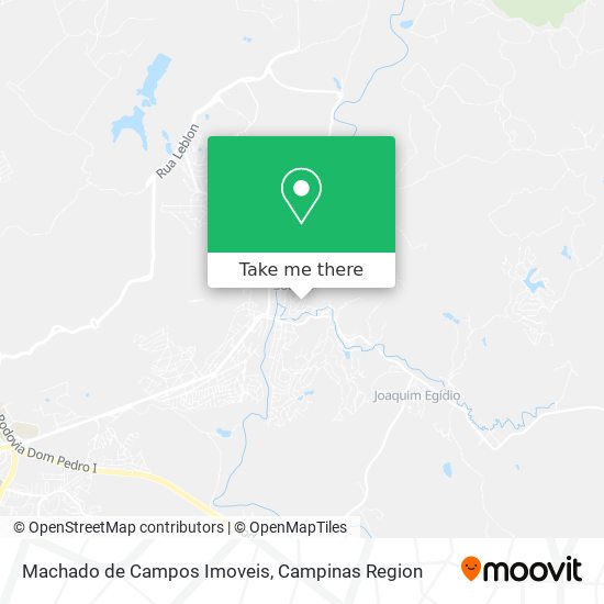 Mapa Machado de Campos Imoveis