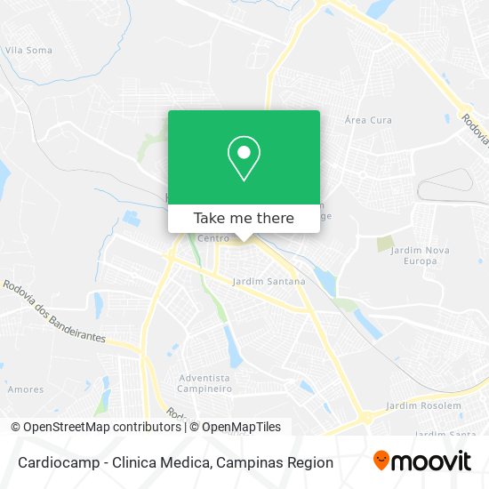 Cardiocamp - Clinica Medica map