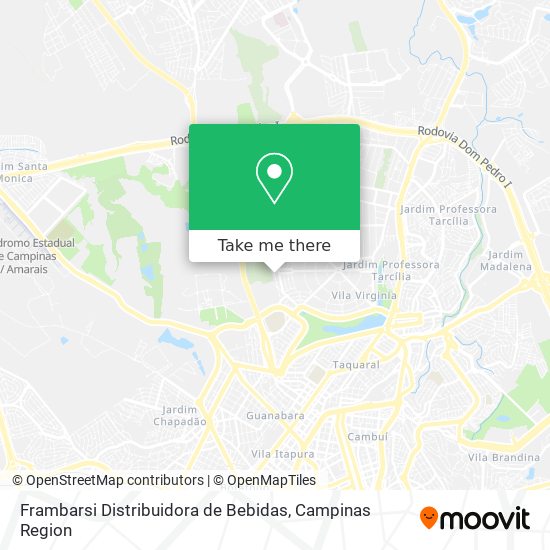 Frambarsi Distribuidora de Bebidas map