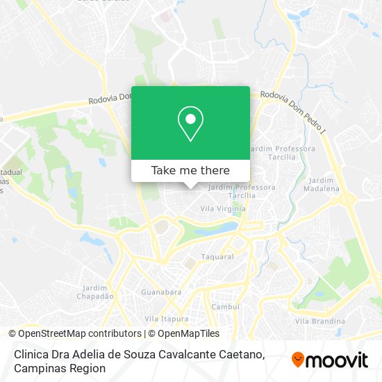 Clinica Dra Adelia de Souza Cavalcante Caetano map