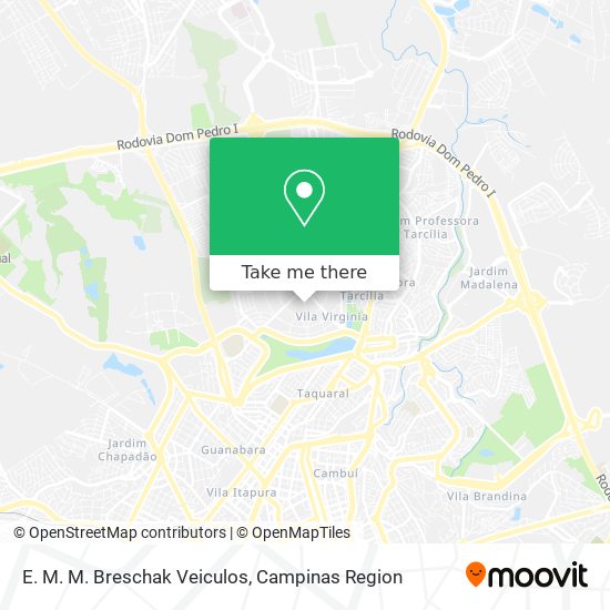 E. M. M. Breschak Veiculos map