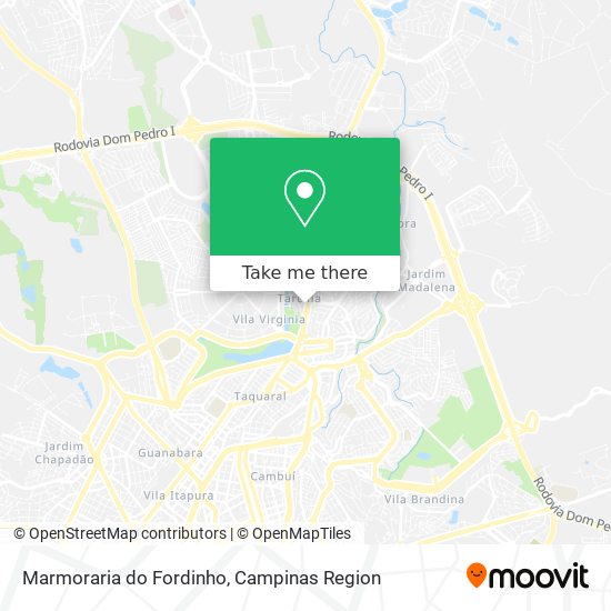 Marmoraria do Fordinho map