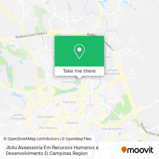 Jb4u Assessoria Em Recursos Humanos e Desenvolvimento D map