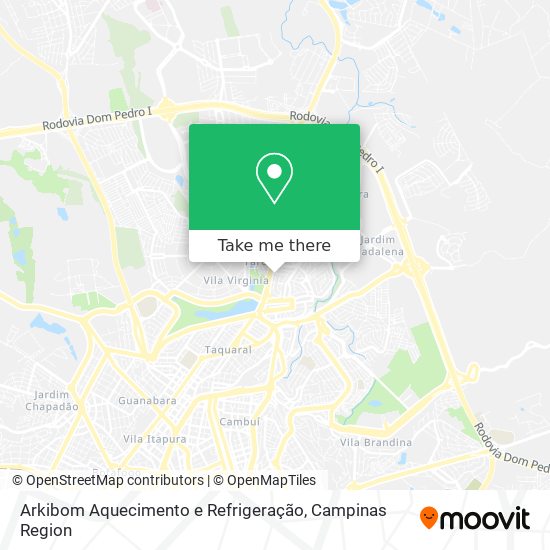 Arkibom Aquecimento e Refrigeração map