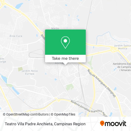 Teatro Vila Padre Anchieta map