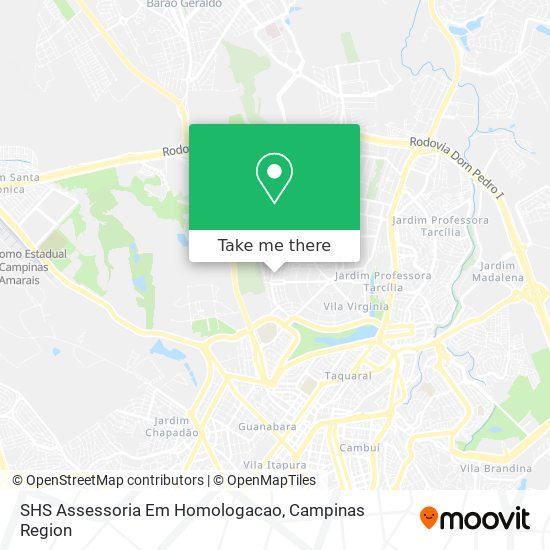 Mapa SHS Assessoria Em Homologacao