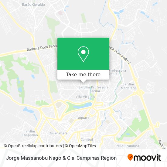 Mapa Jorge Massanobu Nago & Cia