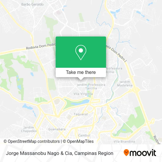Jorge Massanobu Nago & Cia map