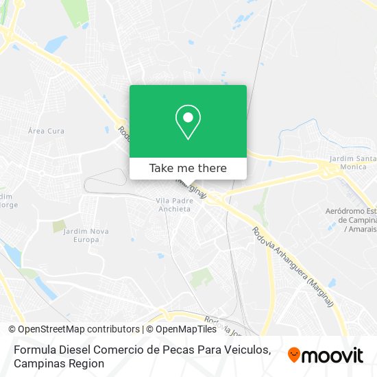 Mapa Formula Diesel Comercio de Pecas Para Veiculos