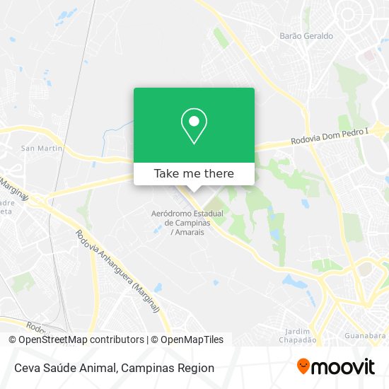 Ceva Saúde Animal map