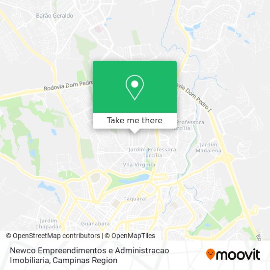 Newco Empreendimentos e Administracao Imobiliaria map