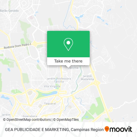 GEA PUBLICIDADE E MARKETING map