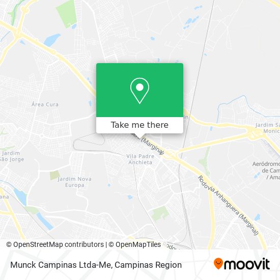 Munck Campinas Ltda-Me map