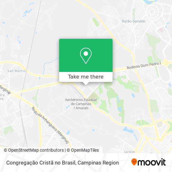 Congregação Cristã no Brasil map