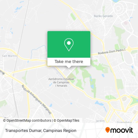 Transportes Dumar map