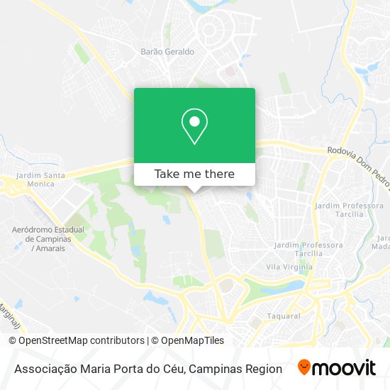 Associação Maria Porta do Céu map