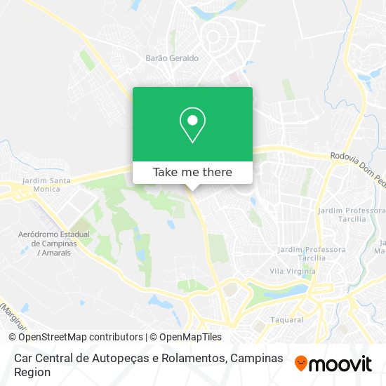 Car Central de Autopeças e Rolamentos map