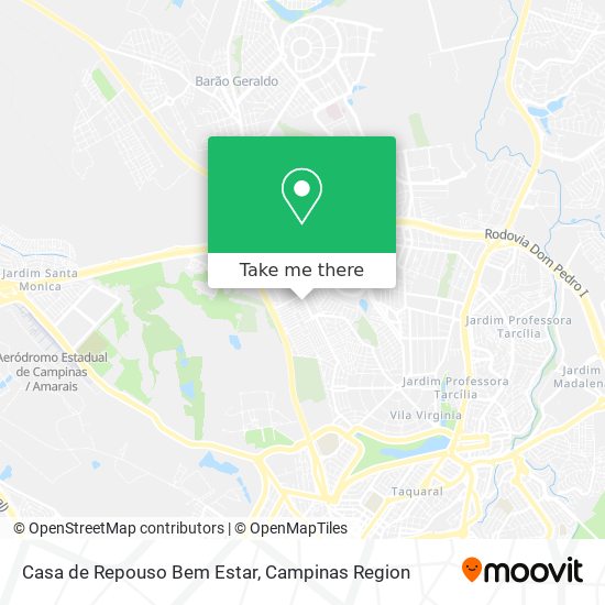 Casa de Repouso Bem Estar map