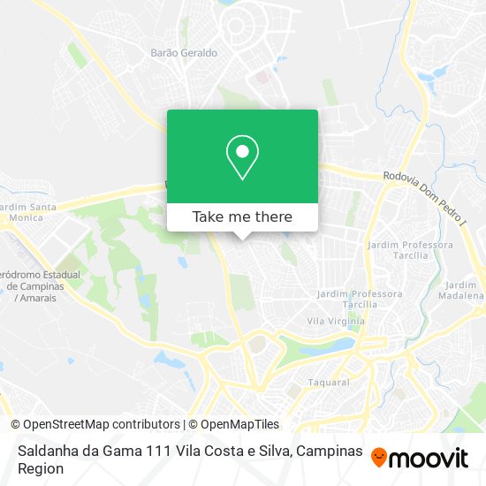 Saldanha da Gama 111 Vila Costa e Silva map